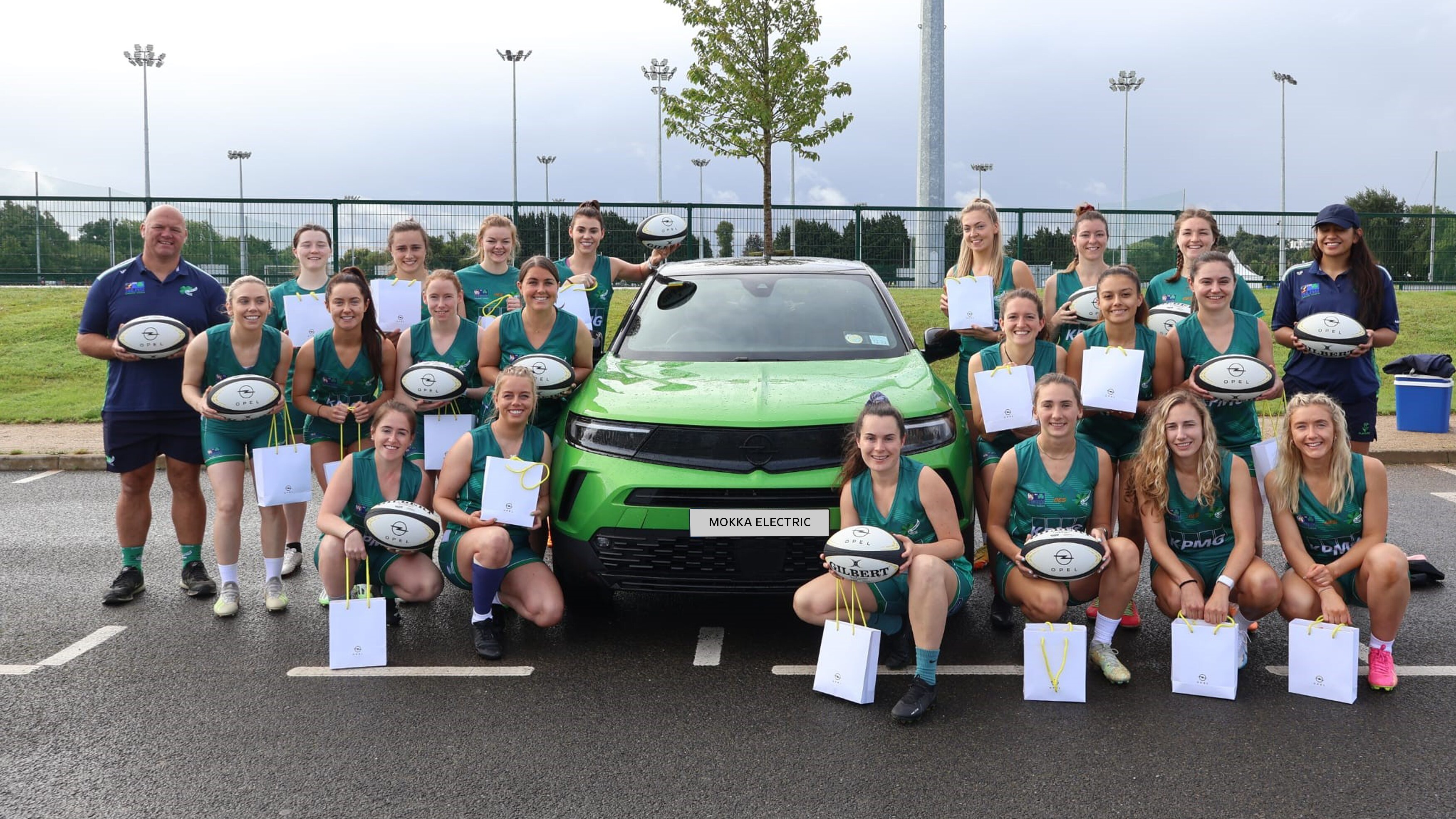 GO TEAM IRELAND! OPEL SUPPORTS IRELAND’S WOMEN’S TEAM AT TAG RUGBY WORLD CUP 2023